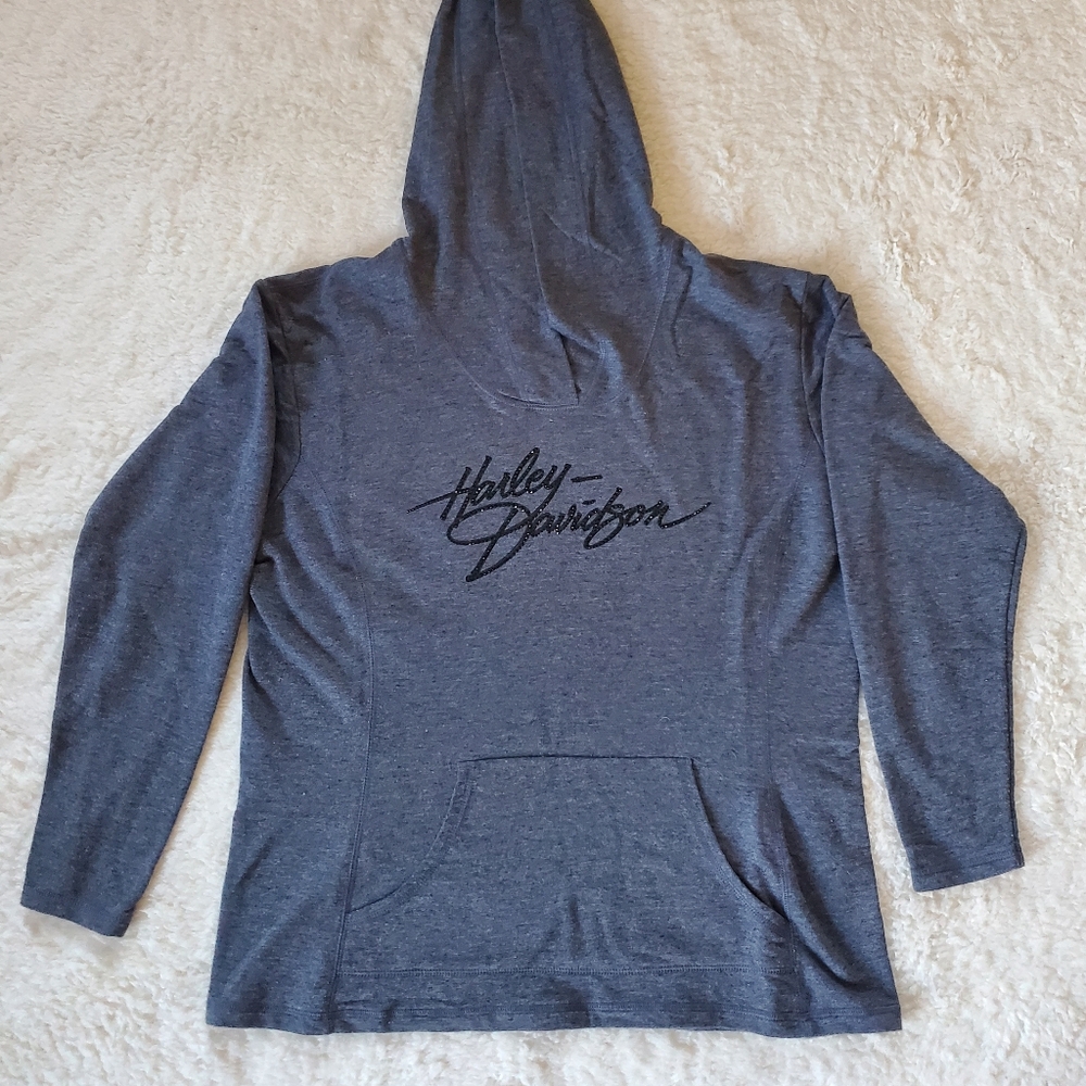 Harley Davidson HOODIE with BLING. Size XL.